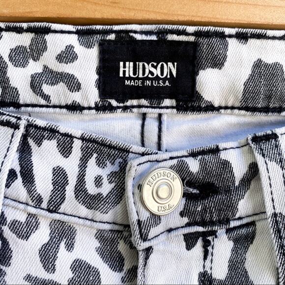 Hudson‎ Nico Mixed Leopard Print Skinny Jeans - Picture 5 of 8